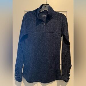 Columbia Navy 1/4 zip Knit pullover